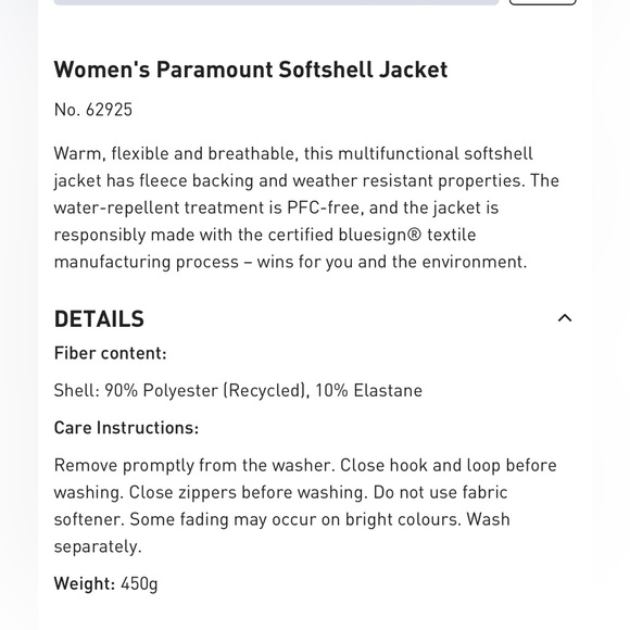 Women's Paramount Softshell Jacket - Picture 3 of 11